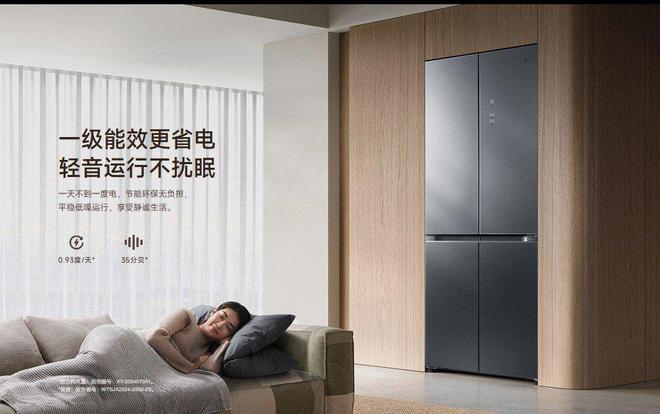 o 十字508L双系统冷藏冷冻尊龙凯时网米家冰箱 分储鲜Pr(图3)